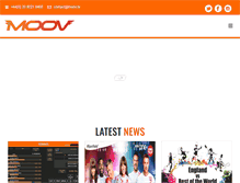 Tablet Screenshot of moov.tv